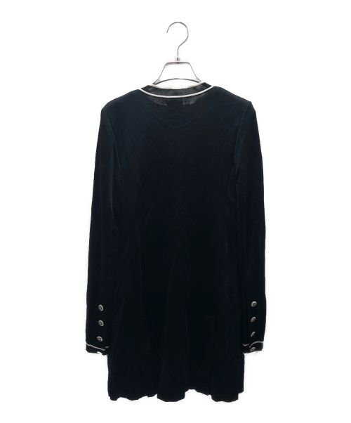 CHANEL（シャネル）CHANEL (シャネル) アンサンブルカーディガン　ベスト ブラック×ホワイト サイズ:38の古着・服飾アイテム