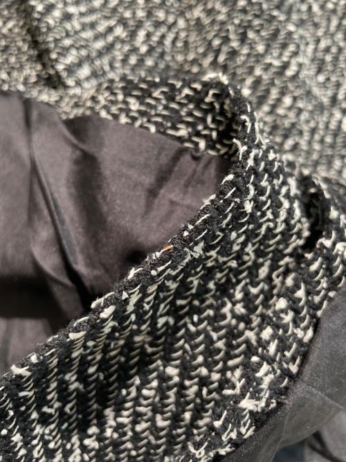 CHANEL（シャネル）CHANEL (シャネル) ツイードショートパンツ ブラック×ホワイト サイズ:36の古着・服飾アイテム