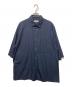 JIL SANDER（ジルサンダー）の古着「Silence Short Sleeved Shirt」｜ネイビー