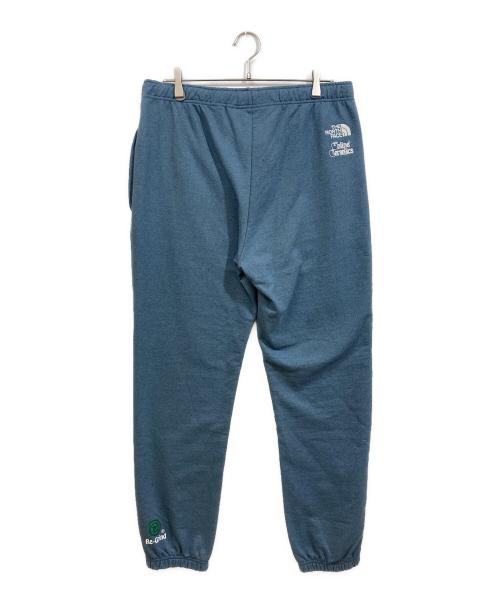 THE NORTH FACE（ザ ノース フェイス）THE NORTH FACE (ザ ノース フェイス) ONLINE CERAMICS (オンライン セラミックス) グラフィックスウェットパンツ スカイブルー サイズ:Mの古着・服飾アイテム