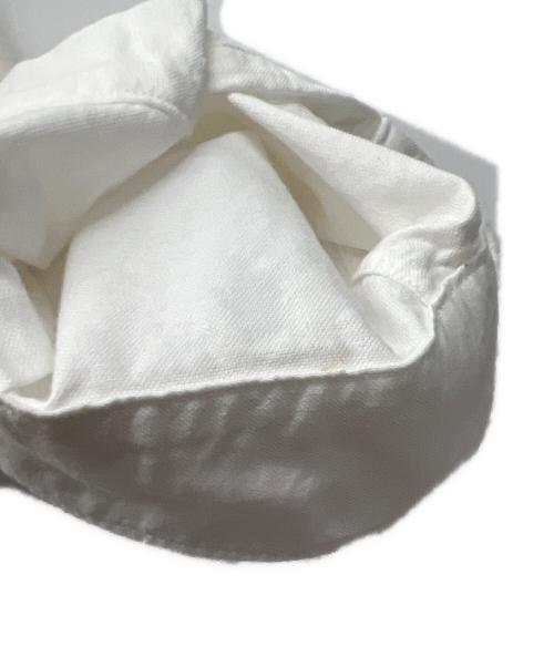 Graphpaper（グラフペーパー）Graphpaper (グラフペーパー) Oxford Oversized L/S Band Collar Shirt ホワイト サイズ:SIZEフリーの古着・服飾アイテム