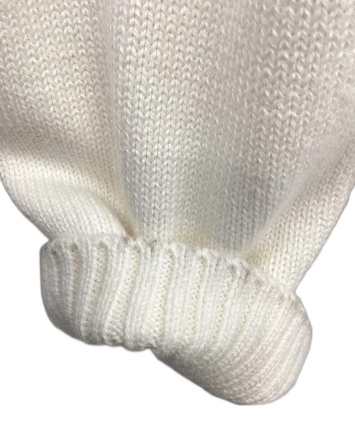 Saturdays NYC（サタデーズ ニューヨークシティ）Saturdays NYC (サタデーズ ニューヨークシティ) Greg Cashmere Slash Sweater ホワイト サイズ:XLの古着・服飾アイテム