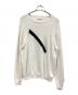 Saturdays NYC（サタデーズ ニューヨークシティ）の古着「Greg Cashmere Slash Sweater」｜ホワイト