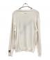Saturdays NYC (サタデーズ ニューヨークシティ) Greg Cashmere Slash Sweater ホワイト サイズ:XL：5000円