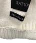 中古・古着 Saturdays NYC (サタデーズ ニューヨークシティ) Greg Cashmere Slash Sweater ホワイト サイズ:XL：5000円