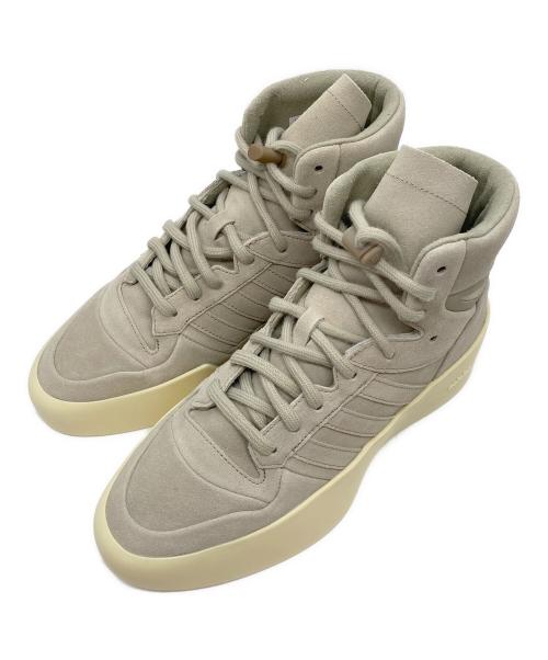 adidas（アディダス）adidas (アディダス) FEAR OF GOD ATHLETICS ハイカットスニーカー ライトグレー サイズ:26の古着・服飾アイテム