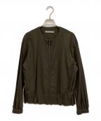 theory luxeセオリーリュクス）の古着「Crisp Linen Dite」｜カーキ