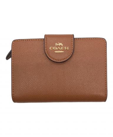 COACH コーチ/ミディアムコーナージップウォレット/6390/L20**/Aランク/71【中古】 COACH - COACH コーチ/ミディアムコーナージップウォレット/6390/L20