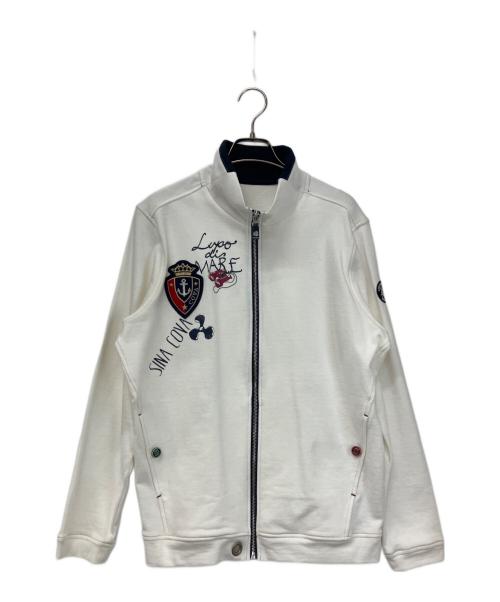sinacova（シナコバ）sinacova (シナコバ) トラックジャケット ホワイト サイズ:Mの古着・服飾アイテム