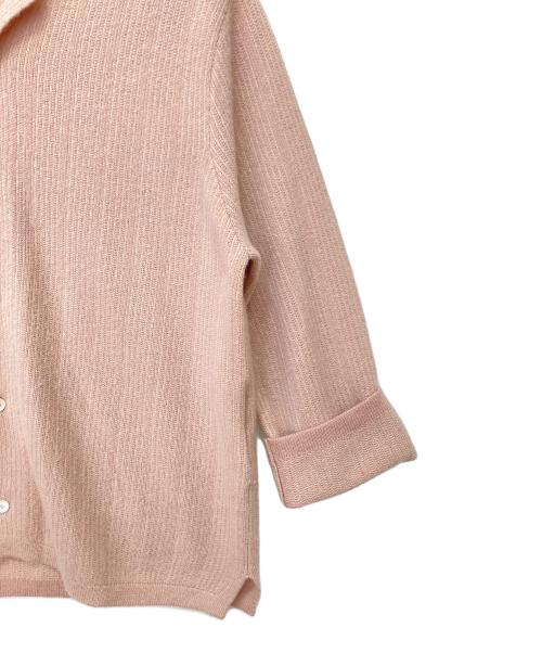 Coohem（コーヘン）Coohem (コーヘン) カシミヤニットカーディガン ピンク サイズ:1の古着・服飾アイテム