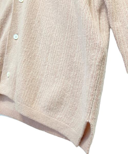 Coohem（コーヘン）Coohem (コーヘン) カシミヤニットカーディガン ピンク サイズ:1の古着・服飾アイテム