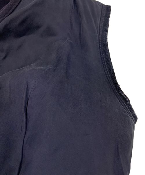 ANAYI（アナイ）ANAYI (アナイ) ダブルクロスフレアヘムワンピース ネイビー サイズ:36の古着・服飾アイテム