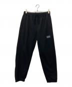 DESCENDANTディセンダント）の古着「COZY FLEECE TROUSERS」｜ブラック
