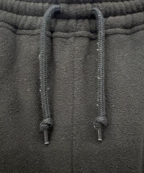 DESCENDANT（ディセンダント）DESCENDANT (ディセンダント) COZY FLEECE TROUSERS ブラック サイズ:Sの古着・服飾アイテム