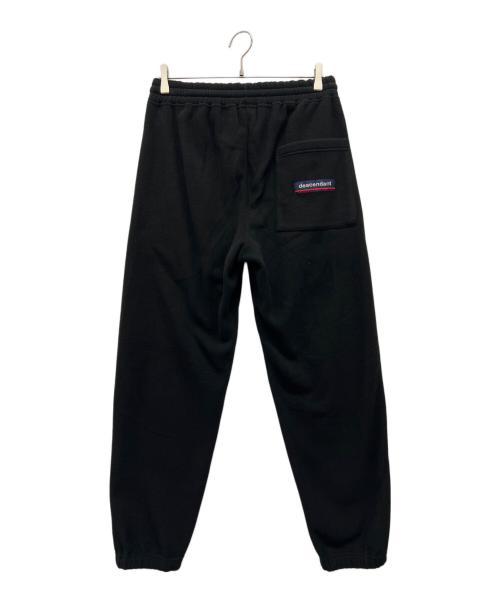 DESCENDANT（ディセンダント）DESCENDANT (ディセンダント) COZY FLEECE TROUSERS ブラック サイズ:Sの古着・服飾アイテム