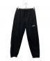 DESCENDANT（ディセンダント）の古着「COZY FLEECE TROUSERS」｜ブラック