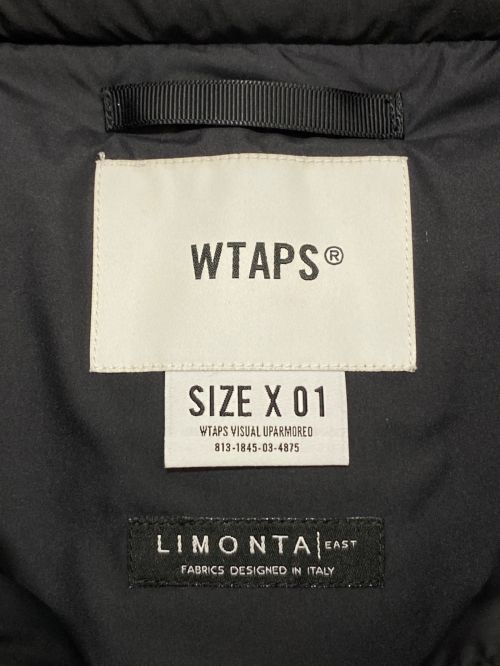 WTAPS（ダブルタップス）WTAPS (ダブルタップス) BIVOUAC VEST POLY TAFFETA LIMONTA ブラック サイズ:1の古着・服飾アイテム