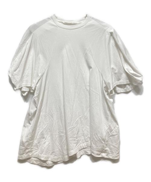 ENFOLD（エンフォルド）ENFOLD (エンフォルド) FLOWER-SLEEVE PULLOVER ホワイト サイズ:38の古着・服飾アイテム