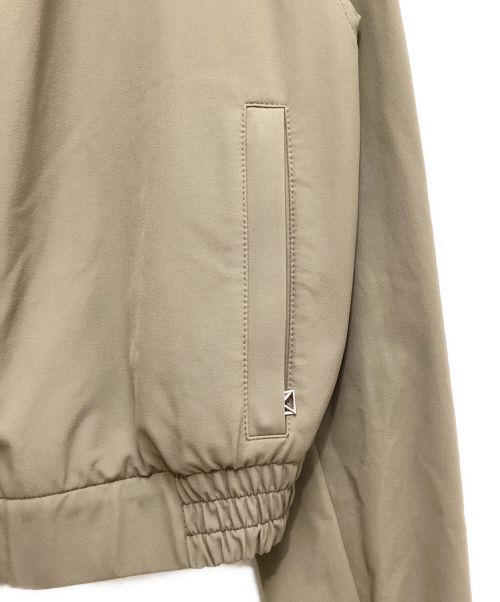 BOTTEGA VENETA（ボッテガベネタ）BOTTEGA VENETA (ボッテガベネタ)  LIGHT TECH GABARDINE BLOUSON (ライトテックギャバジンブルゾン）/ギャバジンフードジップアップブルゾン ベージュ サイズ:46の古着・服飾アイテム