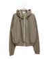 BOTTEGA VENETA（ボッテガベネタ）の古着「 LIGHT TECH GABARDINE BLOUSON (ライトテックギャバジンブルゾン）/ギャバジンフードジップアップブルゾン」｜ベージュ
