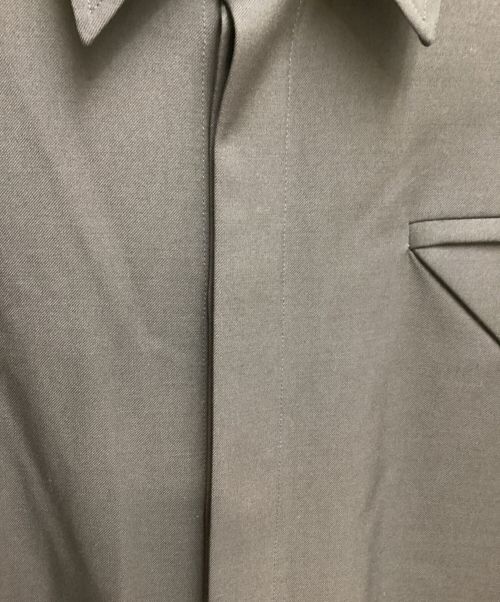BOTTEGA VENETA（ボッテガベネタ）BOTTEGA VENETA (ボッテガベネタ) トライアングルシャツ ブラック サイズ:46の古着・服飾アイテム