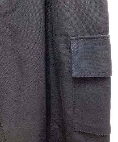 BOTTEGA VENETA（ボッテガベネタ）BOTTEGA VENETA (ボッテガベネタ) ダブルキャンバスカーゴパンツ ネイビー サイズ:46の古着・服飾アイテム