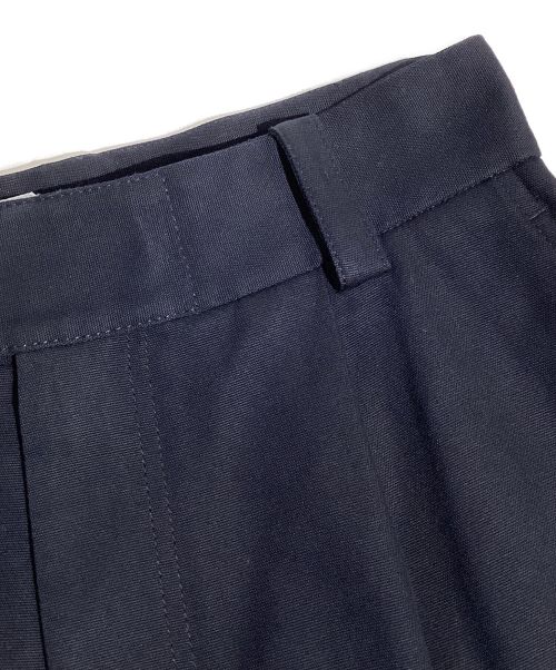 BOTTEGA VENETA（ボッテガベネタ）BOTTEGA VENETA (ボッテガベネタ) ダブルキャンバスカーゴパンツ ネイビー サイズ:46の古着・服飾アイテム