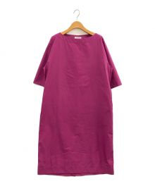 THE LIBRARY（ザ ライブラリー）の古着「コットンブロード ワンピース」｜パープル