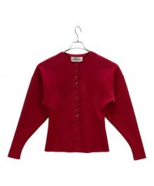 BIRROT（ビロット）の古着「LAY3 Cardigan」｜レッド