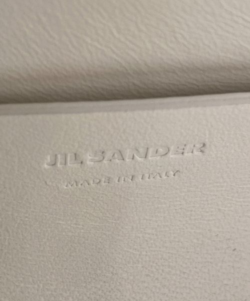 JIL SANDER（ジルサンダー）JIL SANDER (ジルサンダー) 2WAY CANNOLO SMALL ショルダーバッグ ホワイト サイズ:スモールの古着・服飾アイテム