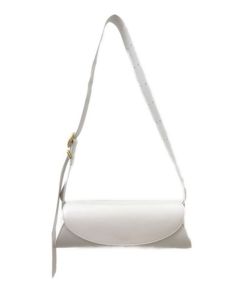 JIL SANDER（ジルサンダー）JIL SANDER (ジルサンダー) 2WAY CANNOLO SMALL ショルダーバッグ ホワイト サイズ:スモールの古着・服飾アイテム