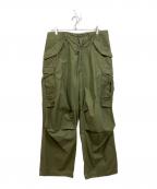 US ARMYユーエスアーミー）の古着「M-65 フィールドパンツ」｜グリーン