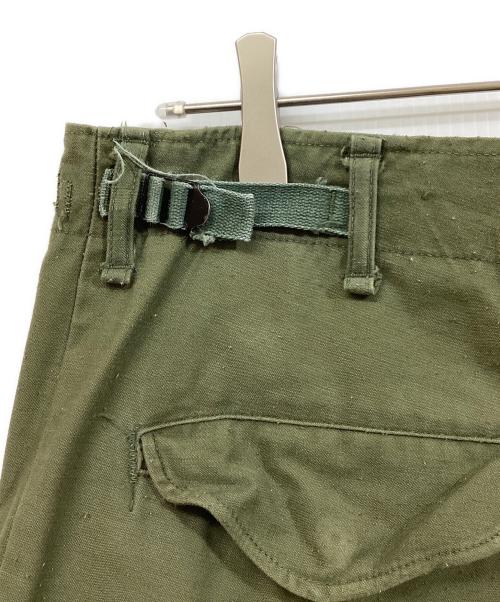US ARMY（ユーエスアーミー）US ARMY (ユーエスアーミー) M-65 フィールドパンツ グリーン サイズ:MIDIUM-REGULARの古着・服飾アイテム