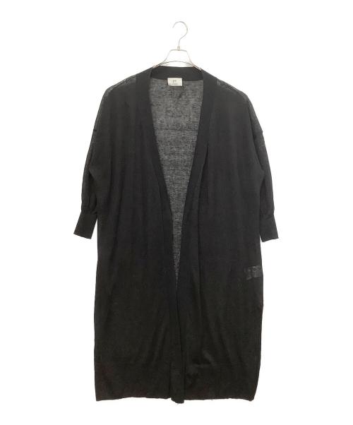 1er Arrondissement（プルミエ アロンディスモン）1er Arrondissement (プルミエ アロンディスモン) ニットロングカーデガン ブラック サイズ:なしの古着・服飾アイテム