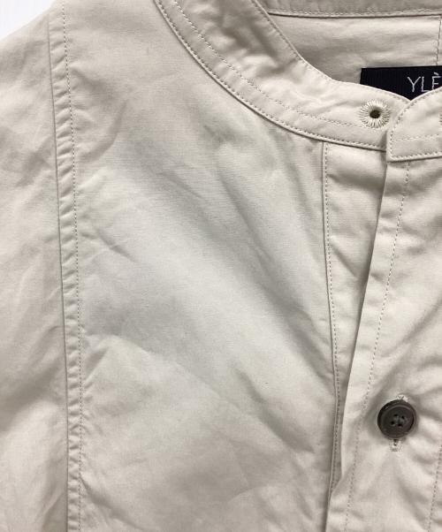 YLEVE（イレーヴ）YLEVE (イレーヴ) コットンウェザーロングシャツ ベージュ サイズ:FREEの古着・服飾アイテム