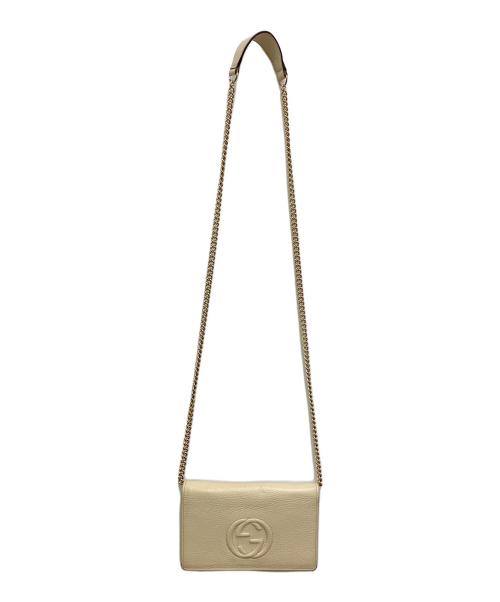GUCCI（グッチ）GUCCI (グッチ) ソーホー インターロッキングG ショルダーバッグの古着・服飾アイテム