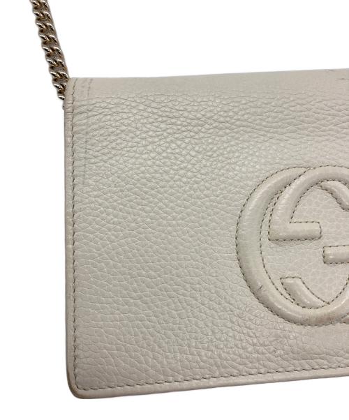 GUCCI（グッチ）GUCCI (グッチ) ソーホー インターロッキングG ショルダーバッグの古着・服飾アイテム
