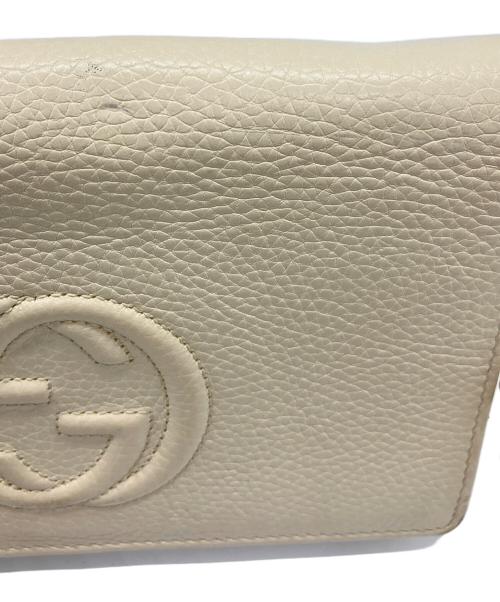 GUCCI（グッチ）GUCCI (グッチ) ソーホー インターロッキングG ショルダーバッグの古着・服飾アイテム