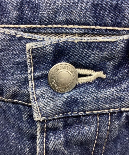 Traditional Weatherwear（トラディショナルウェザーウェア）Traditional Weatherwear (トラディショナルウェザーウェア) デニムパンツ/UNIONSLACKS 105D ヴィンテージブルー サイズ:XXSの古着・服飾アイテム