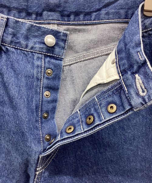 Traditional Weatherwear（トラディショナルウェザーウェア）Traditional Weatherwear (トラディショナルウェザーウェア) デニムパンツ/UNIONSLACKS 105D ヴィンテージブルー サイズ:XXSの古着・服飾アイテム