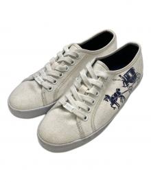 COACH（コーチ）の古着「ローカットスニーカー」｜アイボリー