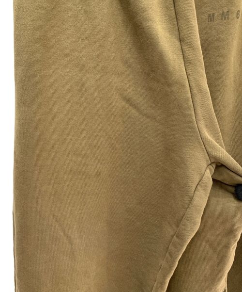 MM6 Maison Margiela（エムエムシックスメゾンマルジェラ）MM6 Maison Margiela (エムエムシックス メゾンマルジェラ) スリット スウェットパンツ オリーブ サイズ:XSの古着・服飾アイテム