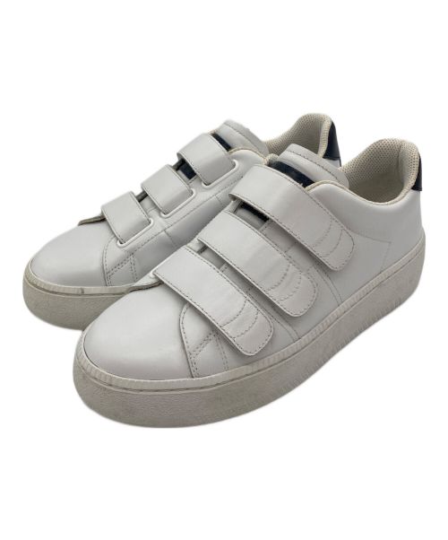Maison Margiela（メゾンマルジェラ）Maison Margiela (メゾンマルジェラ) ベルクロスニーカー ホワイト サイズ:EUR39の古着・服飾アイテム