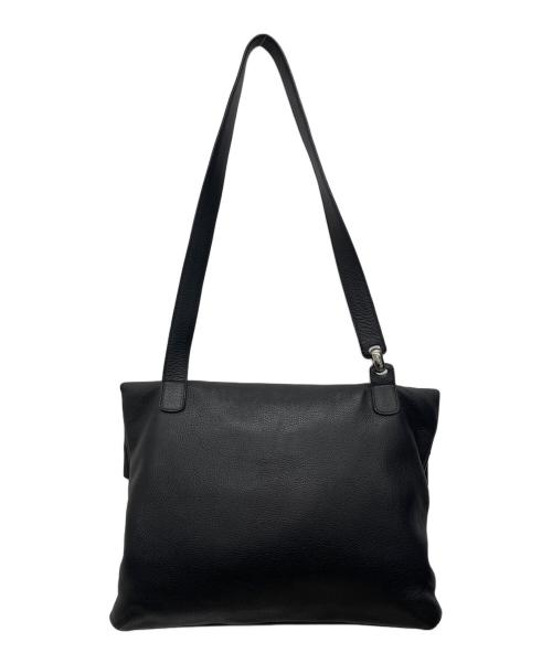 LOEWE（ロエベ）LOEWE (ロエベ) ワンショルダーフラップバッグ ブラックの古着・服飾アイテム