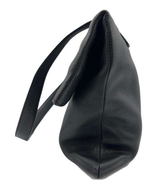 LOEWE（ロエベ）LOEWE (ロエベ) ワンショルダーフラップバッグ ブラックの古着・服飾アイテム