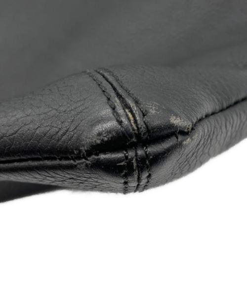 LOEWE（ロエベ）LOEWE (ロエベ) ワンショルダーフラップバッグ ブラックの古着・服飾アイテム