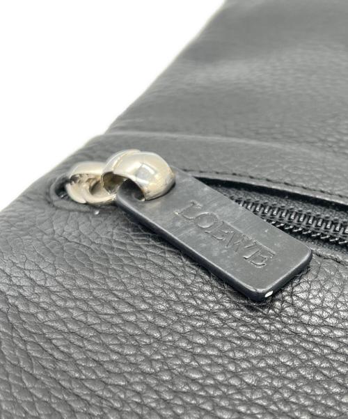 LOEWE（ロエベ）LOEWE (ロエベ) ワンショルダーフラップバッグ ブラックの古着・服飾アイテム