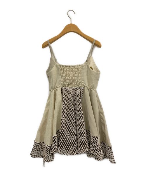 sahara（サハラ）sahara (サハラ) Patchwork Circular Camisole ベージュ サイズ:-の古着・服飾アイテム