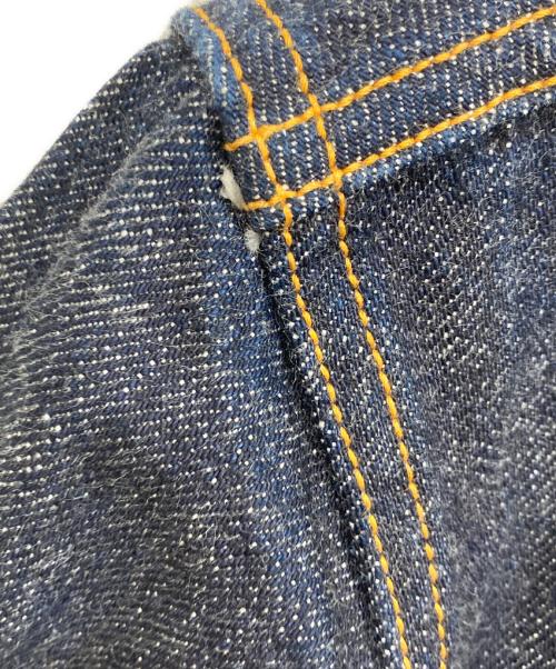 THREE KINGDOMS OVERALLS（スリーキングダムズオーバーオールズ）THREE KINGDOMS OVERALLS (スリーキングダムズオーバーオールズ) デニムジャケット インディゴ サイズ:42の古着・服飾アイテム