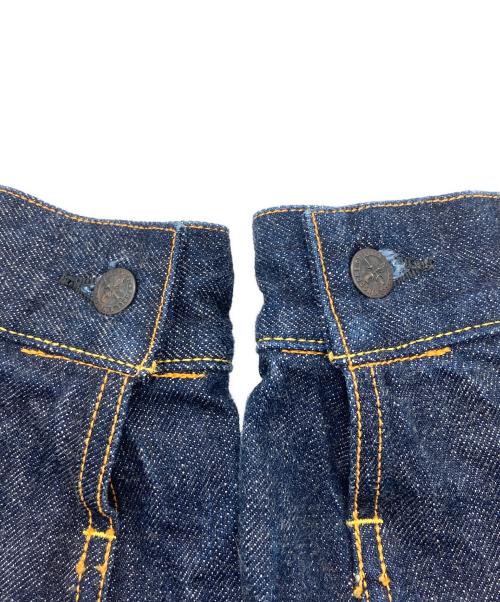 THREE KINGDOMS OVERALLS（スリーキングダムズオーバーオールズ）THREE KINGDOMS OVERALLS (スリーキングダムズオーバーオールズ) デニムジャケット インディゴ サイズ:42の古着・服飾アイテム